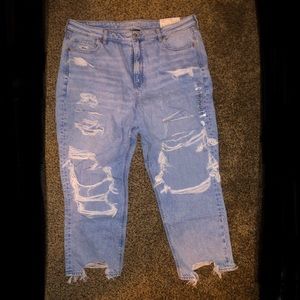 New w/ Tags: 18 Short American Eagle Mom Jeans